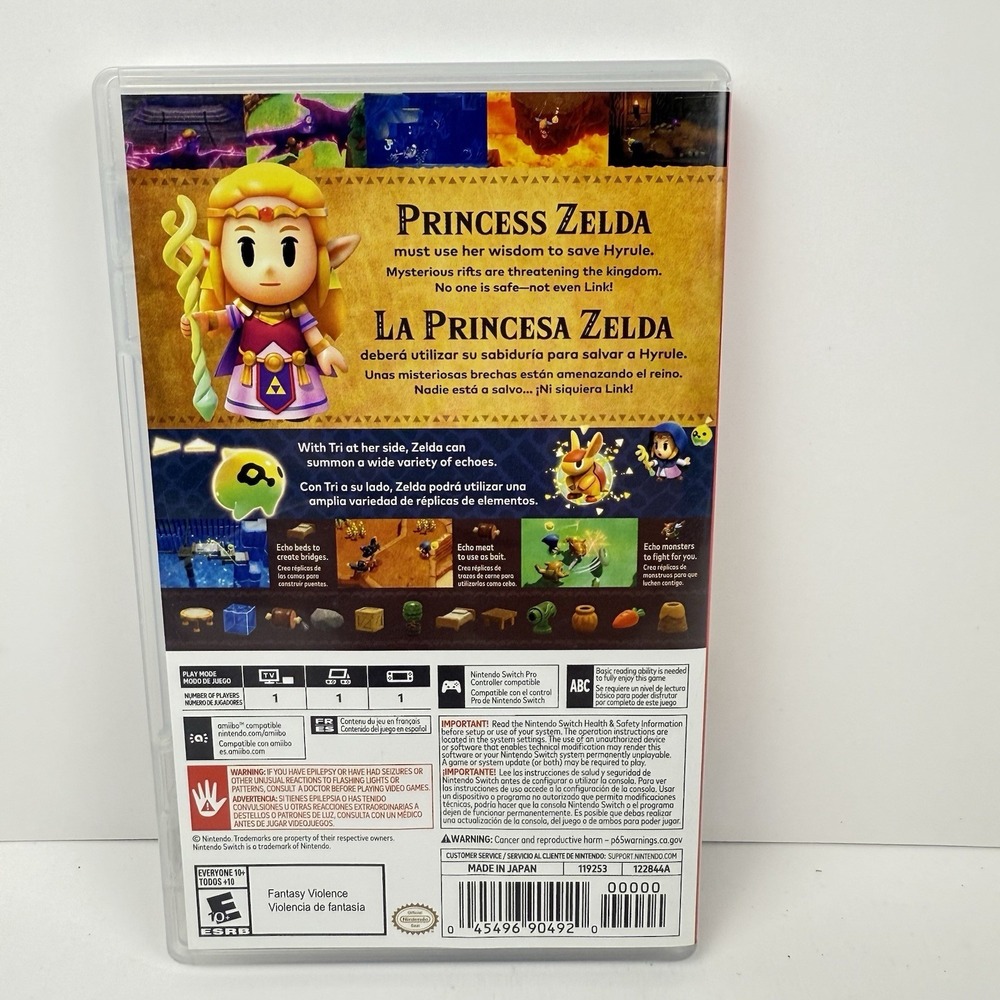 The Legend Of Zelda: Echoes Of Wisdom Nintendo Switch Tested Working - Picture 2 of 3